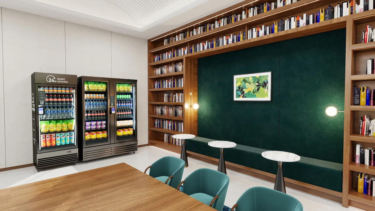 AI Vending Pro in a library