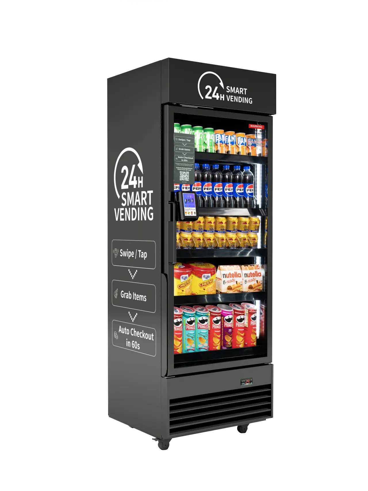 AI Vending Plus side profile